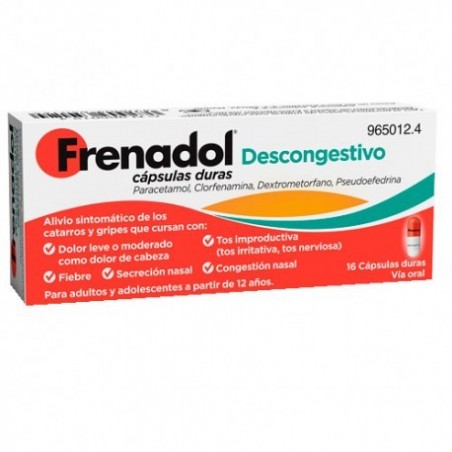 Comprar frenadol descongestivo 16 capsulas