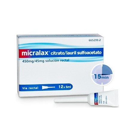 Comprar micralax emulsion rectal 12 microenemas 5 ml