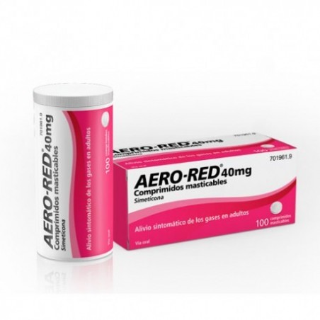 Comprar aero red 40 mg 100 comprimidos masticables