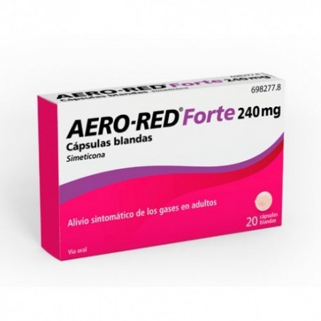 Comprar aero red forte 240 mg 20 capsulas blandas