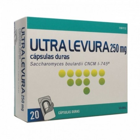 Comprar ultra-levura 250 mg 20 capsulas (blister)