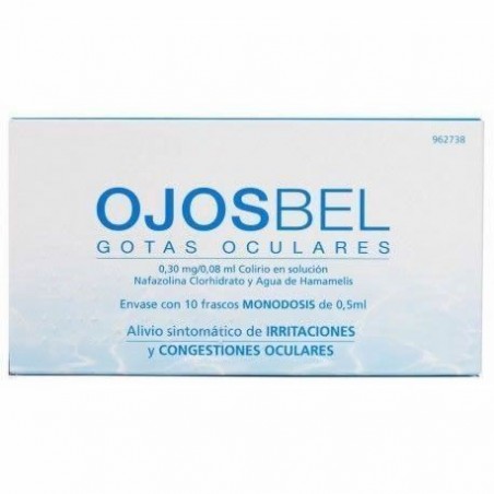 Comprar ojosbel colirio 10 monodosis solucion 0.5 ml