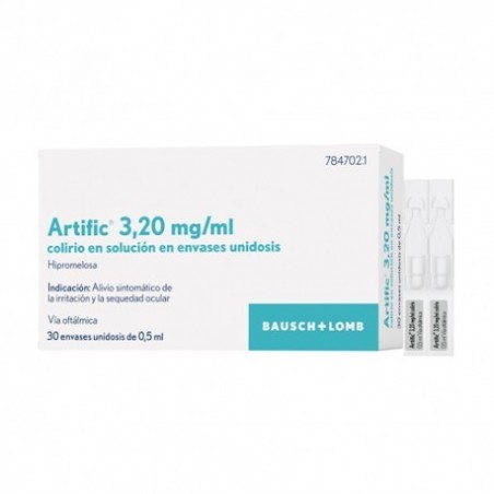 Comprar artific 3.2 mg/ml colirio 30 monodosis solucion 0.5 ml