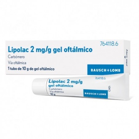 Comprar lipolac 2 mg/g gel oftalmico 10 g