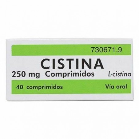 Comprar cistina 250 mg 40 comprimidos