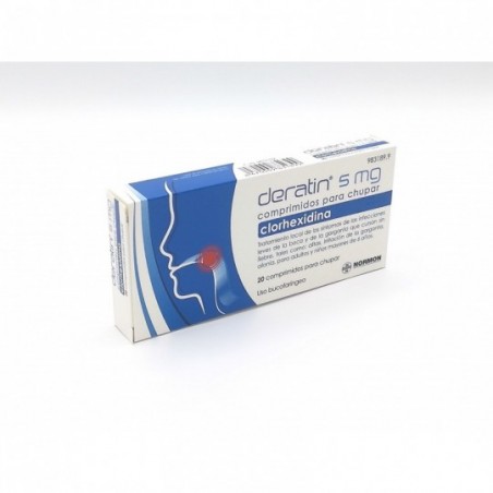 Comprar deratin 5 mg 20 comprimidos para chupar