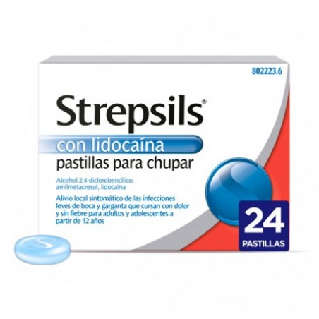 Comprar strepsils lidocaina 24 pastillas para chupar