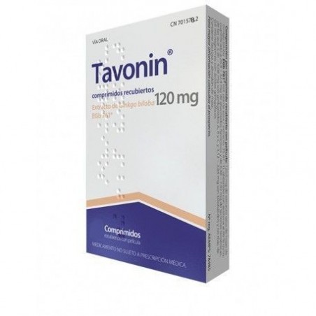 Comprar tavonin 120 mg 30 comprimidos recubiertos