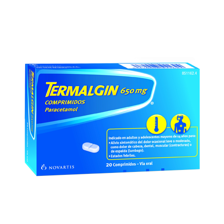 Comprar termalgin 650 mg 20 comprimidos
