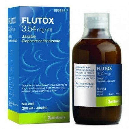 Comprar flutox 3.54 mg/ml jarabe 200 ml