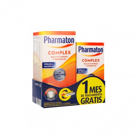 Comprar PHARMATON COMPLEX 100 + 30 COMP al mejor precio en Farmacia4Estaciones, tu farmacia online Comprar PHARMATON COMPLEX 100 + 30 COMP