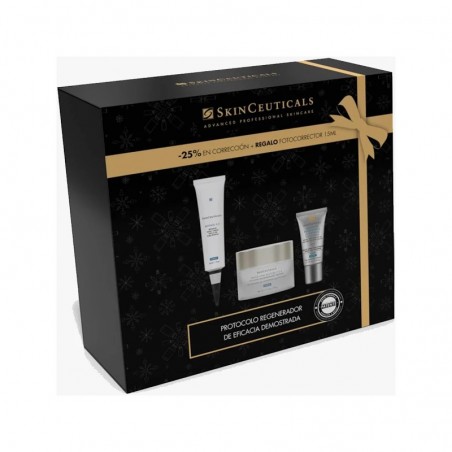Comprar SKINCEUTICALS COFRE PROTOCOLO REGENERADOR al mejor precio en Farmacia4Estaciones, tu farmacia online Comprar SKINCEUTICALS COFRE PROTOCOLO REGENERADOR