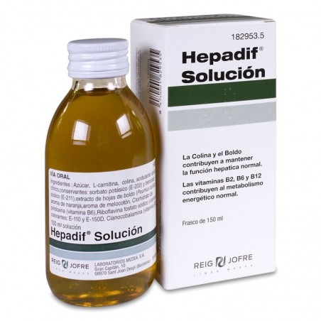 Comprar reig jofre hepadif solución 150 ml
