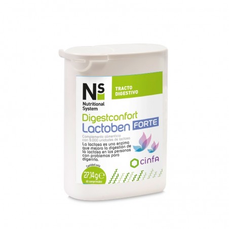 Comprar ns digestconfort lactoben forte 60 comprimidos