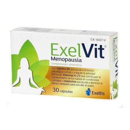 Comprar exelvit menopausia 30 cápsulas