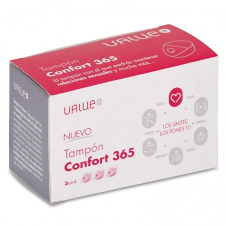 Comprar tampon confort 365 3 un