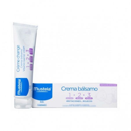 Comprar MUSTELA CREMA BÁLSAMO 1, 2, 3 50 ML al mejor precio en Farmacia4Estaciones, tu farmacia online Comprar MUSTELA CREMA BÁLSAMO 1, 2, 3 50 ML