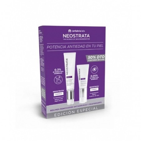 Comprar neostrata correct pack night serum 0.3 % + eye cream