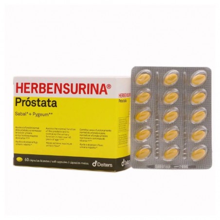Comprar herbensurina próstata 60 cápsulas blandas