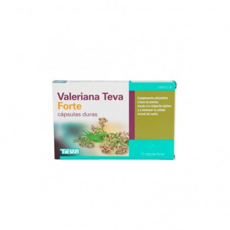 Comprar valeriana teva forte 450 mg 30 cápsulas duras