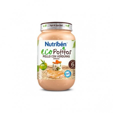 Comprar nutriben potitos pollo con patata 235 g a precio online