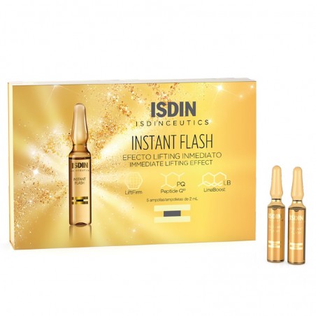 Comprar isdinceutics instant flash 5 ampollas x 2 ml