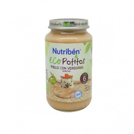 Comprar eco potito pollo con verduras selectas 250 g