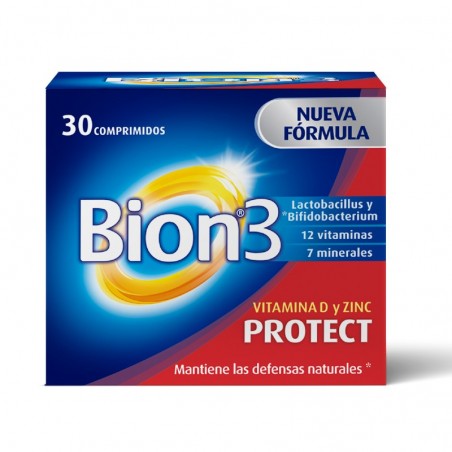 Comprar bion3 protect vitamina d y zinc 30 comprimidos