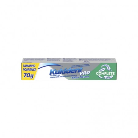 Comprar KUKIDENT PRO COMPLETE NEUTRO 70 G al mejor precio en Farmacia4Estaciones, tu farmacia online Comprar KUKIDENT PRO COMPLETE NEUTRO 70 G
