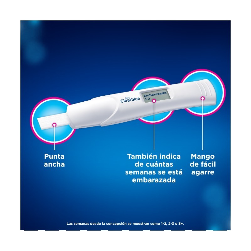 Comprar clearblue test embarazo digital indicador de semanas a