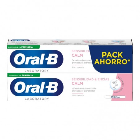 Comprar oral-b pack ahorro pasta dental sensibilidad & encías calm 2 x 100 ml