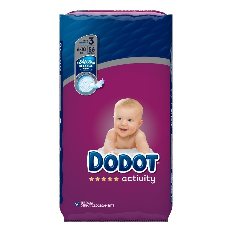 Comprar Dodot Activity Protection Plus Talla 3 (6 - 10 Kg) 56 a