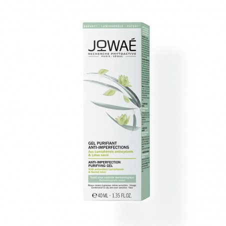 Comprar jowae gel purificante anti-imperfecciones 40 ml
