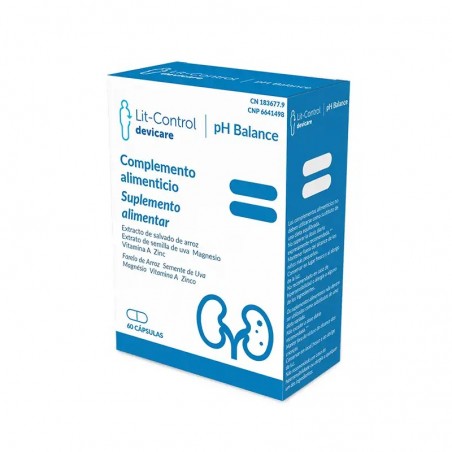 Comprar lit control ph balance 60 cápsulas