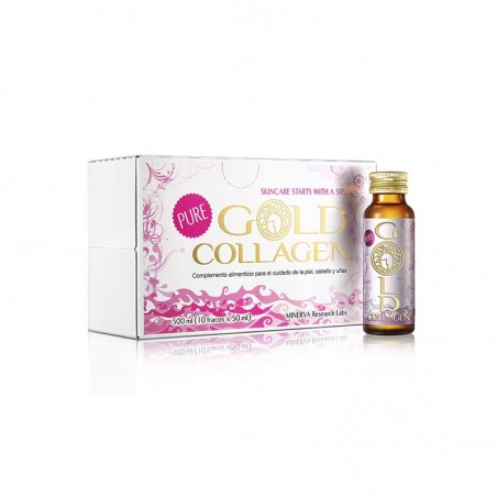 Comprar GOLD COLLAGEN PURE 10 FRASCOS X 50 ML al mejor precio en Farmacia4Estaciones, tu farmacia online Comprar GOLD COLLAGEN PURE 10 FRASCOS X 50 ML