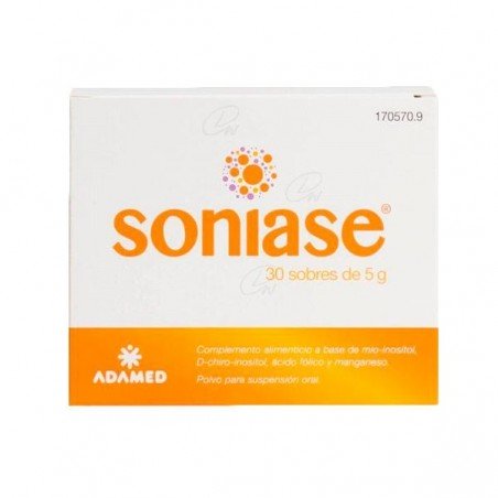 Comprar SONIASE 30 SOBRES al mejor precio en Farmacia4Estaciones, tu farmacia online Comprar SONIASE 30 SOBRES