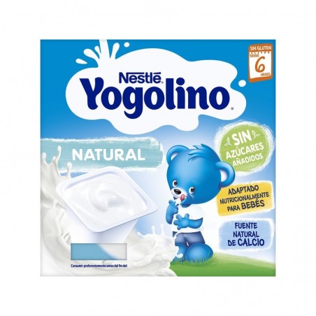 Comprar nestlé yogolino natural sin azúcar 4 x 100 g