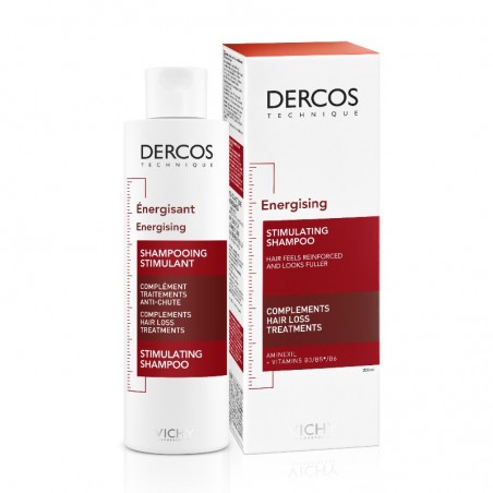 Comprar DERCOS CHAMPÚ ESTIMULANTE C/ AMINEXIL 200 ML al mejor precio en Farmacia4Estaciones, tu farmacia online Comprar DERCOS CHAMPÚ ESTIMULANTE C/ AMINEXIL 200 ML