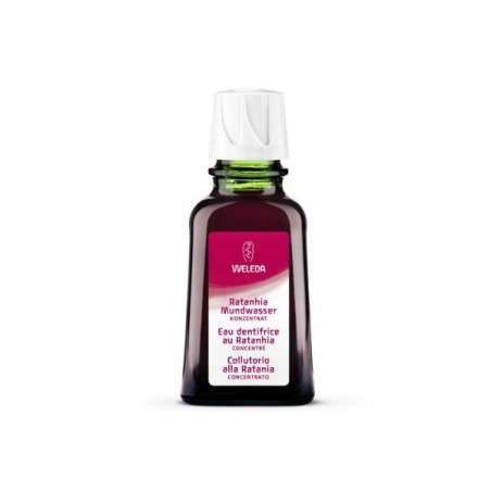 Comprar WELEDA AGUA DENTÍFRICA DE RATANIA 50 ML al mejor precio en Farmacia4Estaciones, tu farmacia online Comprar WELEDA AGUA DENTÍFRICA DE RATANIA 50 ML