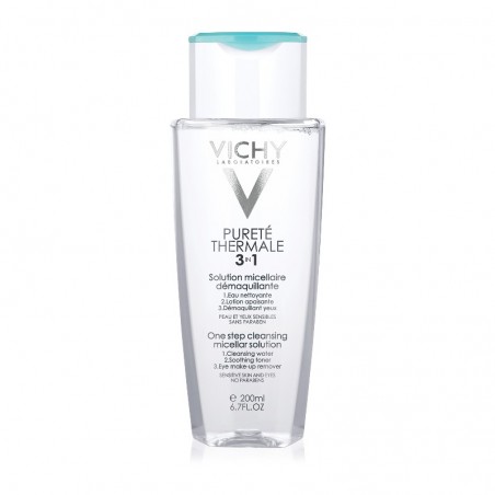 Comprar PURETE THERMALE LOCIÓN MICELAR 400 ML VICHY al mejor precio en Farmacia4Estaciones, tu farmacia online Comprar PURETE THERMALE LOCIÓN MICELAR 400 ML VICHY