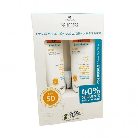 Comprar heliocare 360º pediatrics lotion spf50 pack 2 x 200 ml + regalo