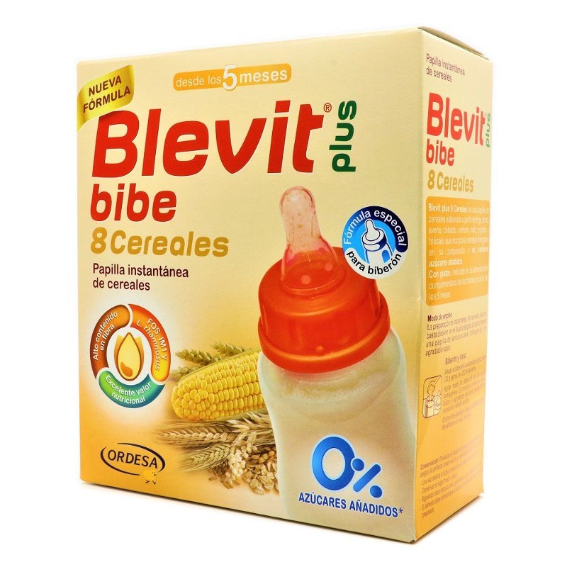 Comprar Blevit Plus Bibe 8 Cereales 600 G 5 Meses A Precio Online