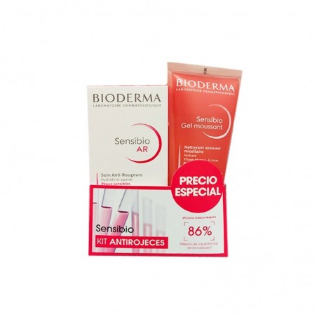 Comprar bioderma pack sensibio ar + gel moussant