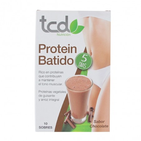 Comprar tcd protein batido chocolate 10 sobres