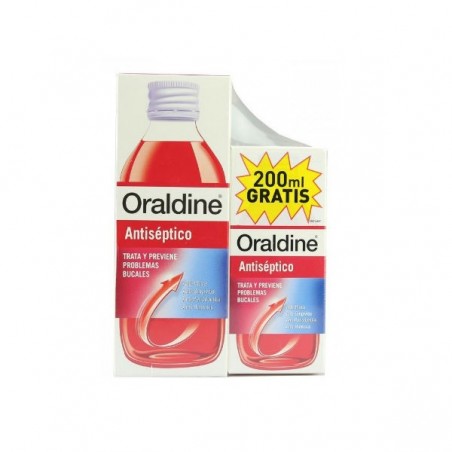 Comprar oraldine colutorio antiséptico 400 ml + 200 ml
