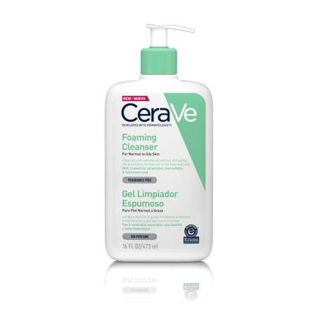 Comprar cerave gel limpiador espumoso 473 ml