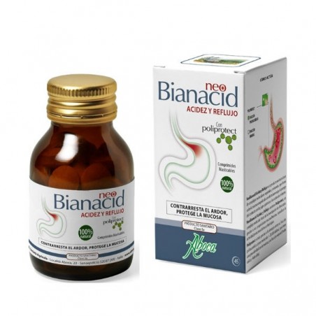 Comprar NEOBIANACID ACIDEZ Y REFLUJO 45 COMP MASTICABLES al mejor precio en Farmacia4Estaciones, tu farmacia online Comprar NEOBIANACID ACIDEZ Y REFLUJO 45 COMP MASTICABLES