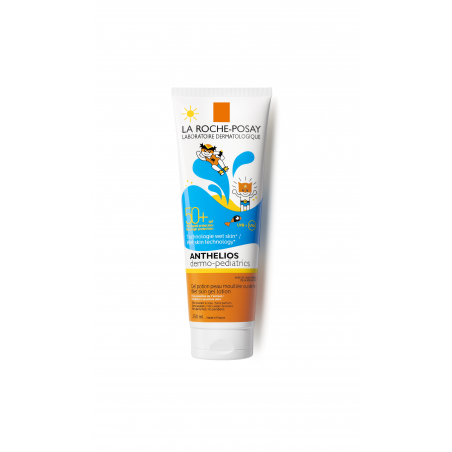 Comprar la roche-posay anthelios dermo-pediatrics leche-gel wet skin spf50+ protector solar niños 250ml