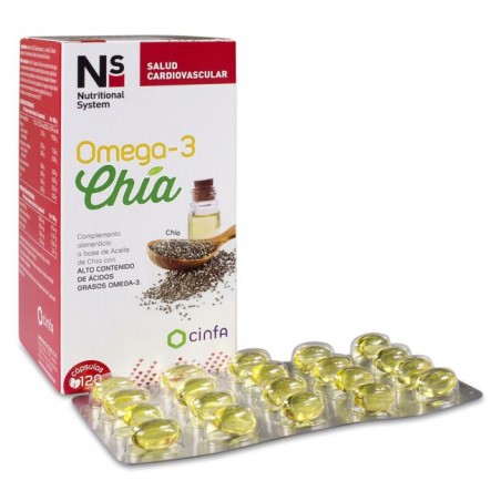 Comprar ns omega 3 chia 120 cáps