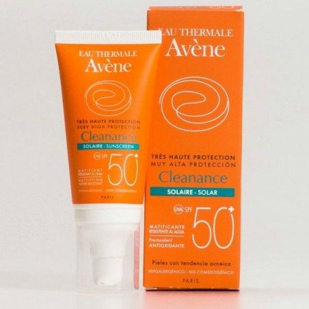 Comprar AVENE CLEANANCE SOLAR SPF 50+ MUY ALTA PROTECCIÓN 50 ML al mejor precio en Farmacia4Estaciones, tu farmacia online Comprar AVENE CLEANANCE SOLAR SPF 50+ MUY ALTA PROTECCIÓN 50 ML